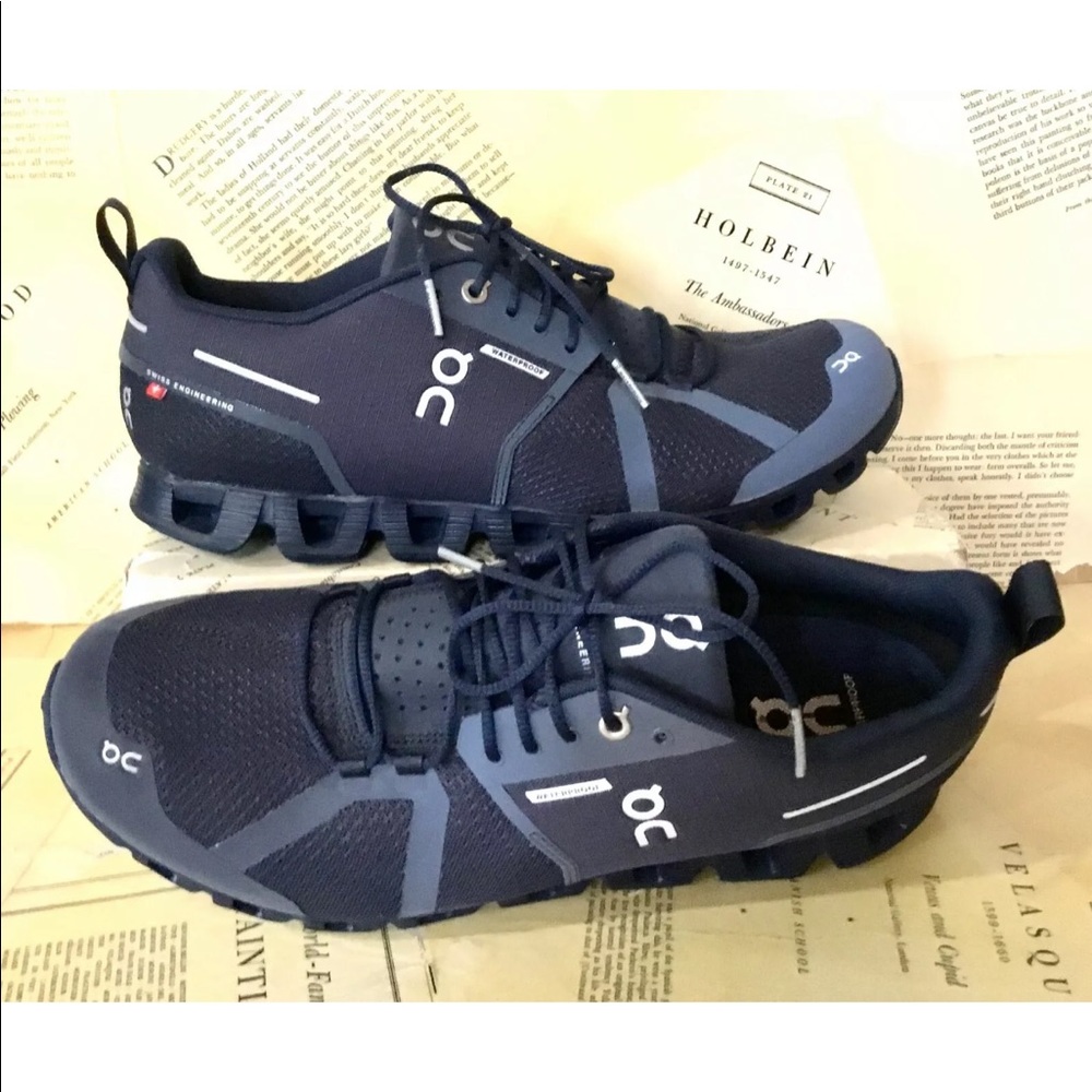 On Cloud OC Running Monochrome Waterproof Midnight Blue US 11 / EUR 43 - Picture 6 of 8
